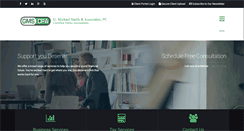 Desktop Screenshot of gmsmithcpa.com
